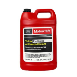Motorcraft Yellow Prediluted Antifreeze Coolant 50/50 1U U.S Gallon VC13DLG